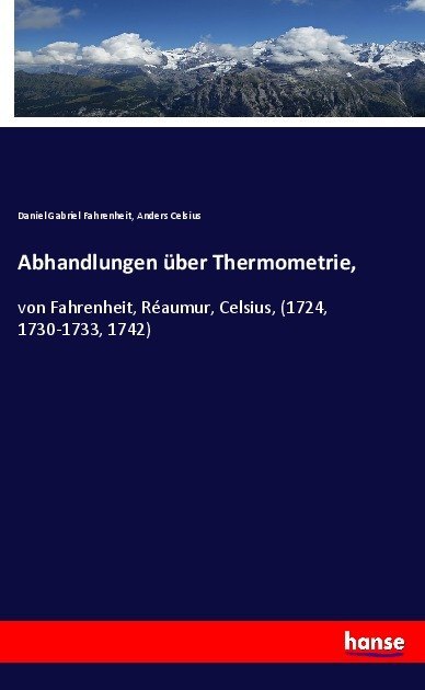 Abhandlungen über Thermometrie,