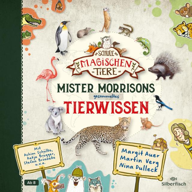 Mister Morrisons gesammeltes Tierwissen, 4 Audio-CD
