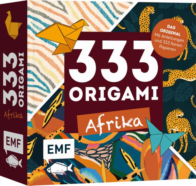 333 Origami – Faszination Afrika – Farbenfrohe Papiere falten