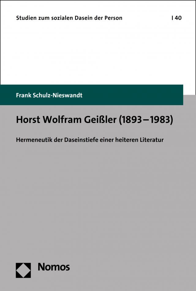 Horst Wolfram Geißler (1893–1983)