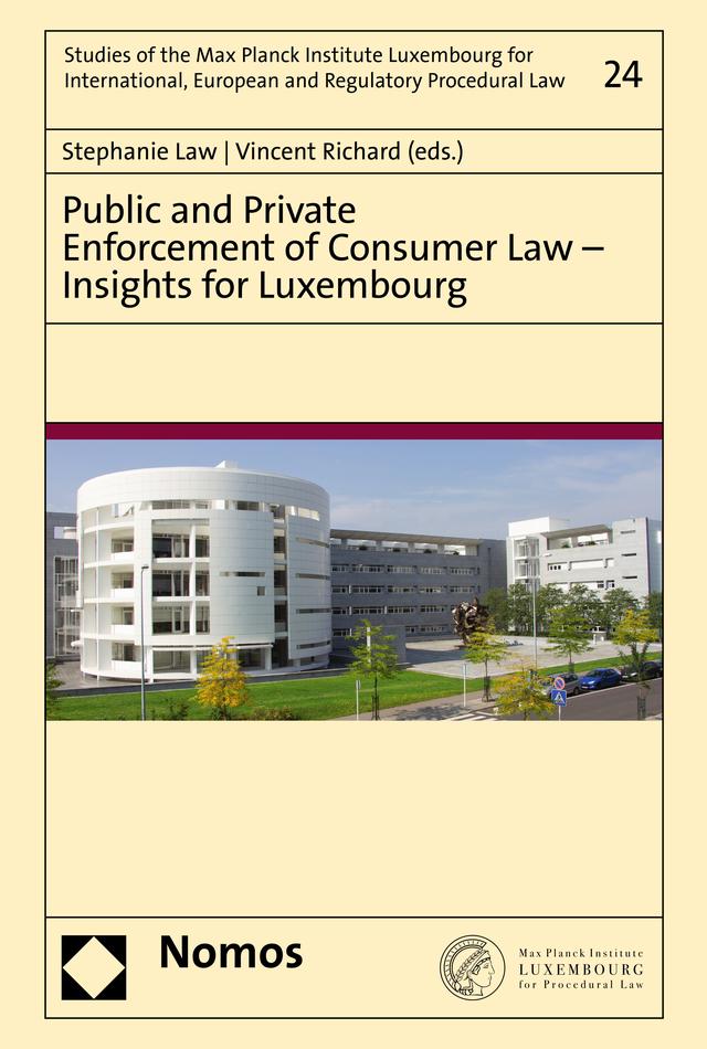 Public and Private Enforcement of Consumer Law – Insights for Luxembourg