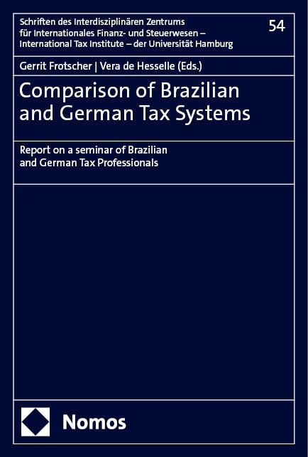 Comparison of Brazilian and German Tax Systems