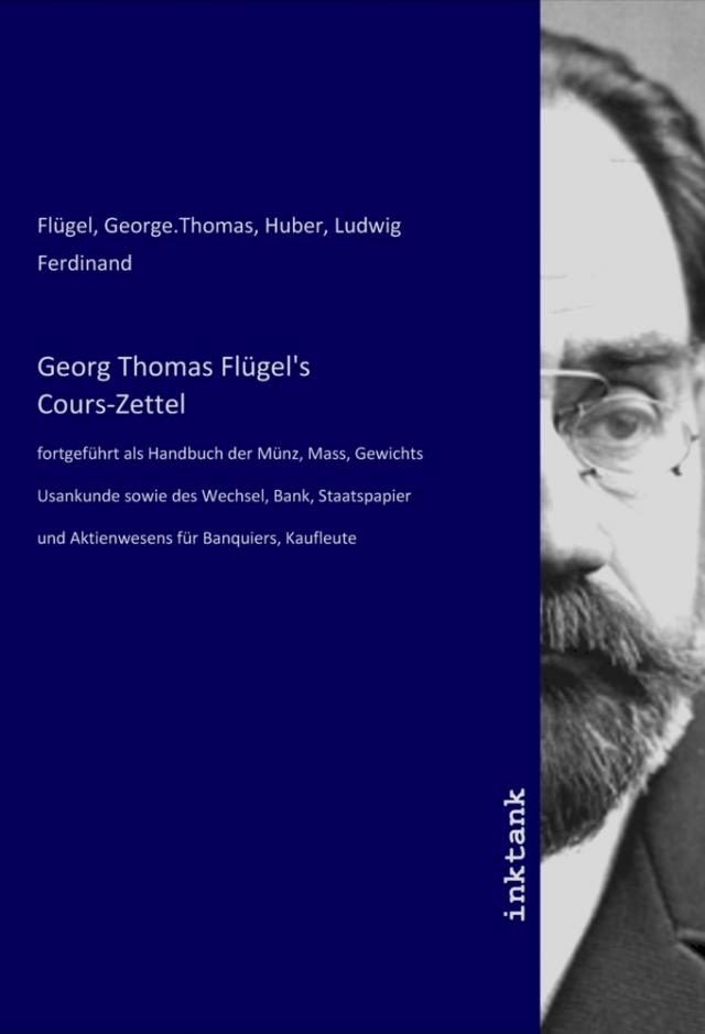 Georg Thomas Flügel's Cours-Zettel