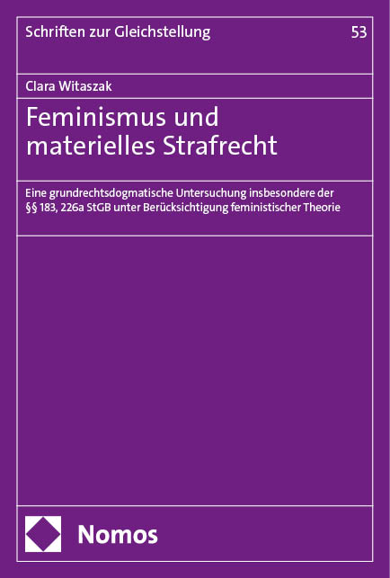 Feminismus und materielles Strafrecht