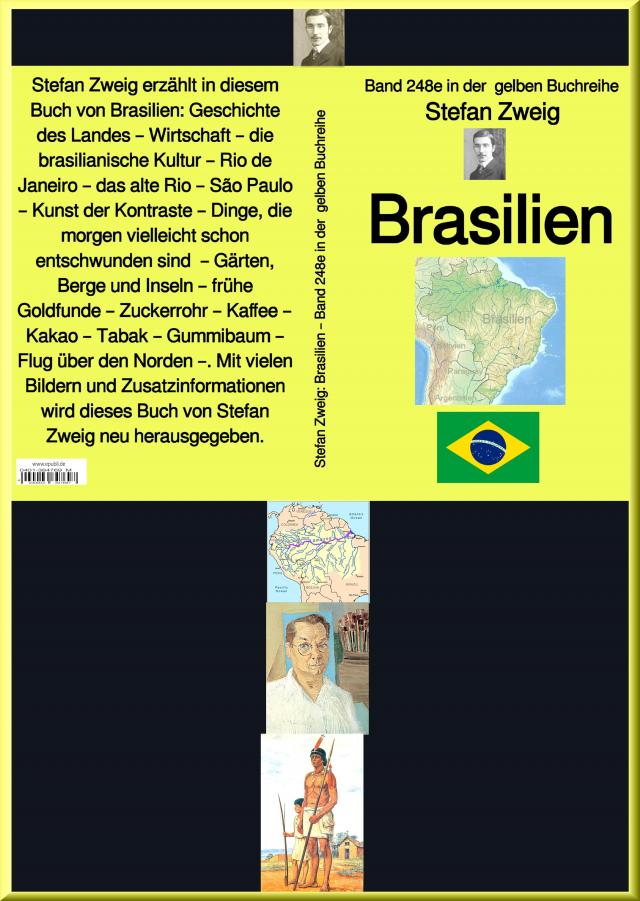 Stefan Zweig: Brasilien – Band 248 in der  gelben Buchreihe – bei Jürgen Ruszkowski