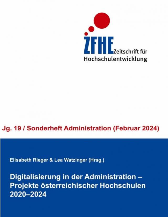 Digitalisierung in der Administration - Projekte österreichischer Hochschulen 2020-2024