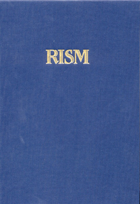 Répertoire International des Sources Musicales (RISM) / Das deutsche Kirchenlied