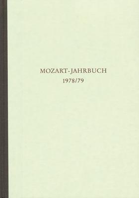 Mozart-Jahrbuch / 1978/79