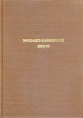 Mozart-Jahrbuch / 1989/90