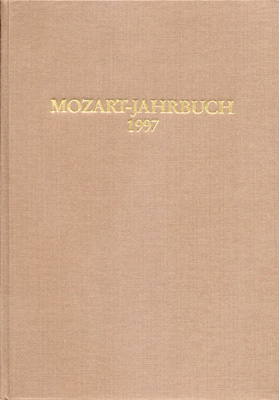Mozart-Jahrbuch / Mozart-Jahrbuch 1997