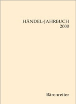 Händel-Jahrbuch / Händel-Jahrbuch