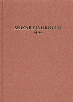 Mozart-Jahrbuch / Mozart-Jahrbuch 1999