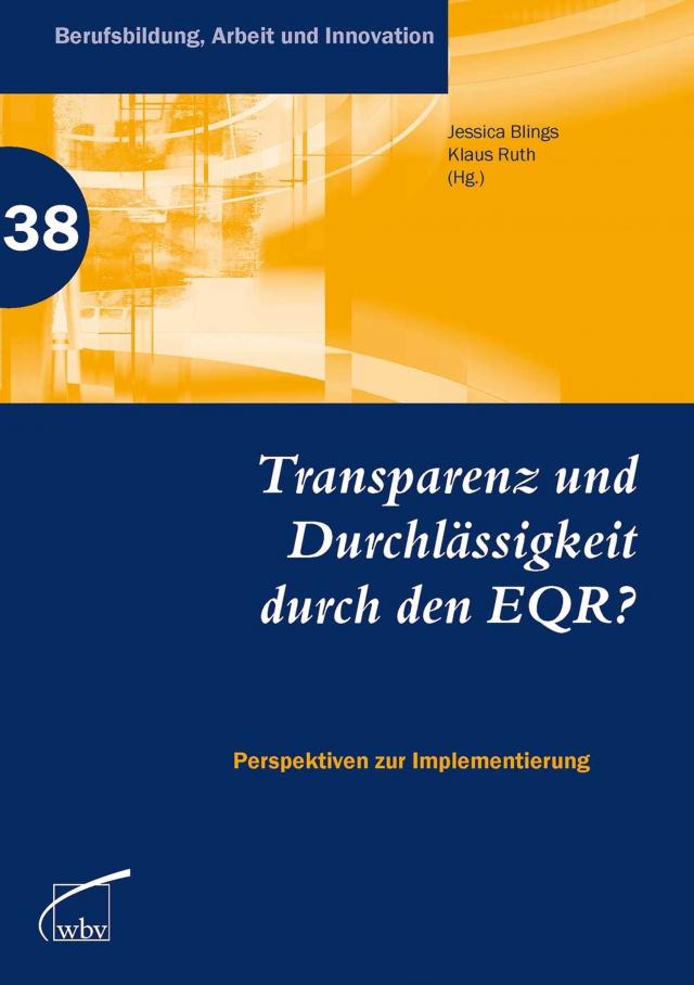 Transparenz und Durchlässigkeit durch den EQR?