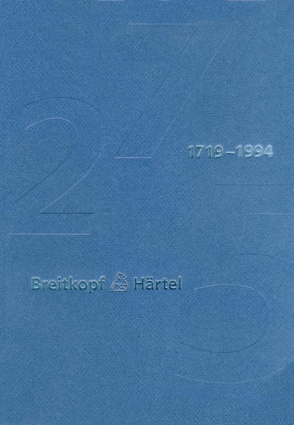 Breitkopf & Härtel 1719-1994