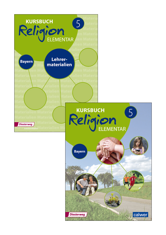 Kombi-Paket: Kursbuch Religion Elementar 5 - Ausgabe 2017 für Bayern