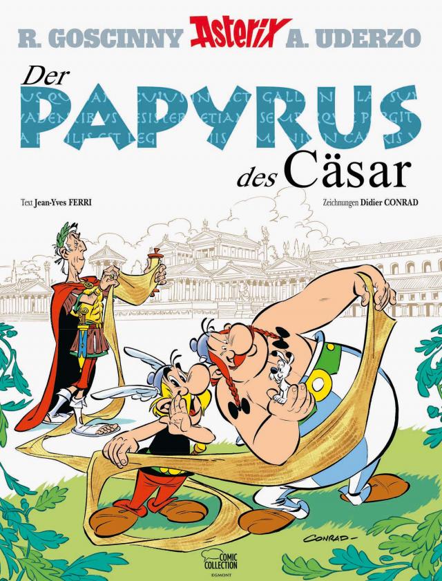 Asterix 36 Der Papyrus des Cäsar. 22.10.2015. Hardback.