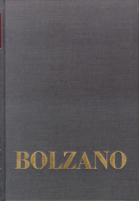 Bernard Bolzano Gesamtausgabe / Einleitungsbände. Band 2,1: Supplement I: Ergänzungen und Korrekturen zur Bolzano-Bibliographie (Stand: Ende 1981)