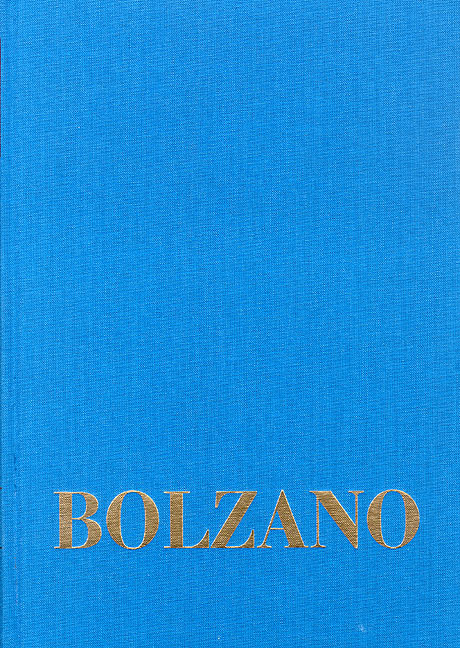 Bernard Bolzano Gesamtausgabe / Reihe I: Schriften. Band 8,3: Lehrbuch der Religionswissenschaft. Dritter Teil. §§ 167-234