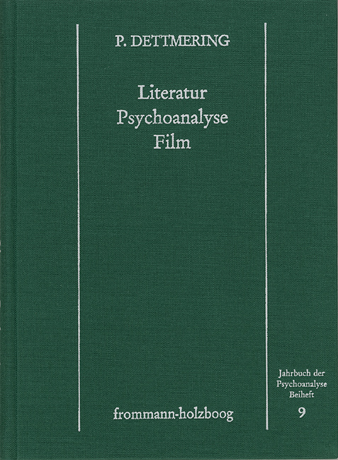 Literatur - Psychoanalyse - Film