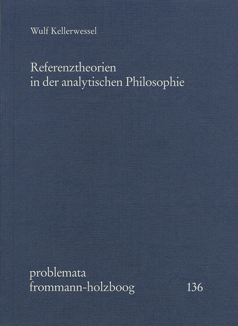 Referenztheorien in der analytischen Philosophie