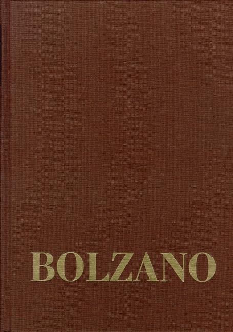 Bernard Bolzano Gesamtausgabe / Reihe III: Briefwechsel. Band 4,1: Briefwechsel mit Franz Exner. 1833–1844