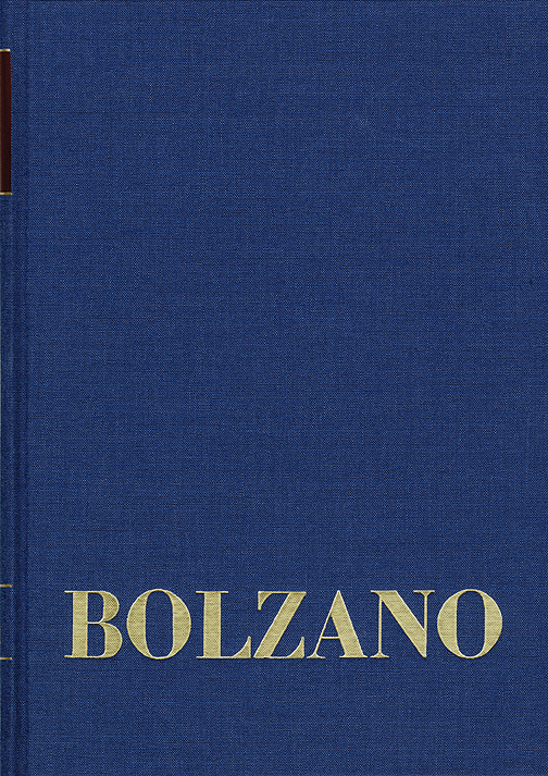 Bernard Bolzano Gesamtausgabe / Reihe II: Nachlaß. A. Nachgelassene Schriften. Band 25: Erbauungsreden des Studienjahres 1819/1820