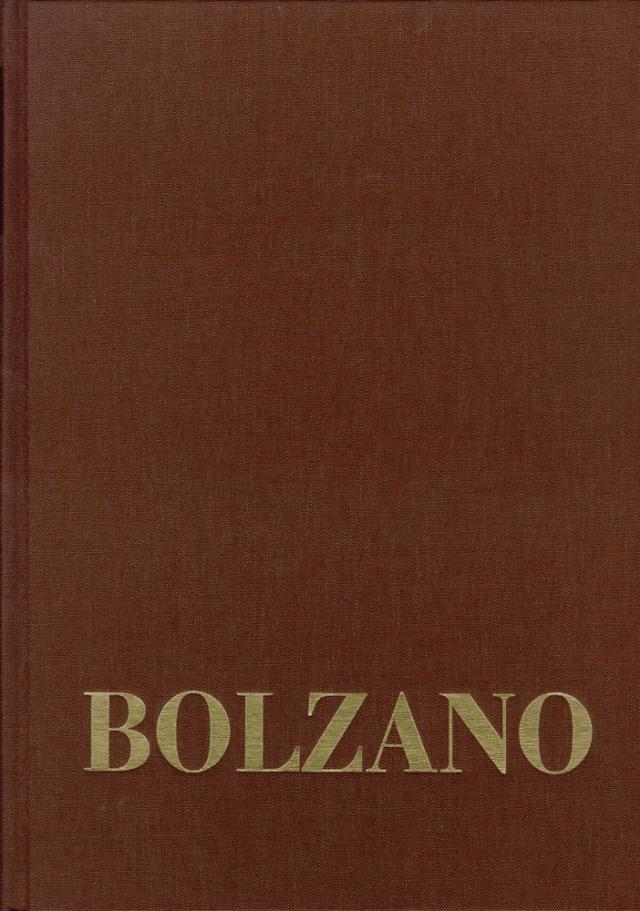 Bernard Bolzano Gesamtausgabe / Reihe III: Briefwechsel. Band 5,2. Briefwechsel mit verschiedenen Briefpartnern (1801–1848)