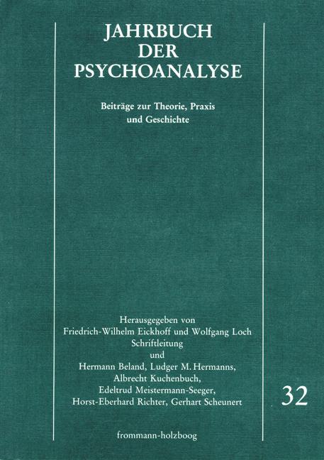 Jahrbuch der Psychoanalyse / Band 32