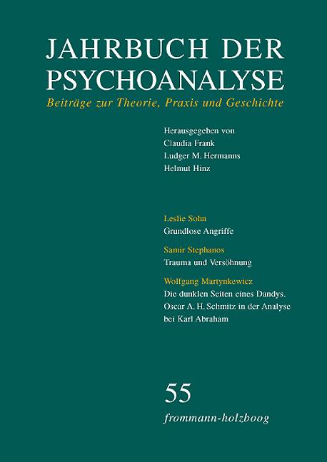 Jahrbuch der Psychoanalyse / Band 55