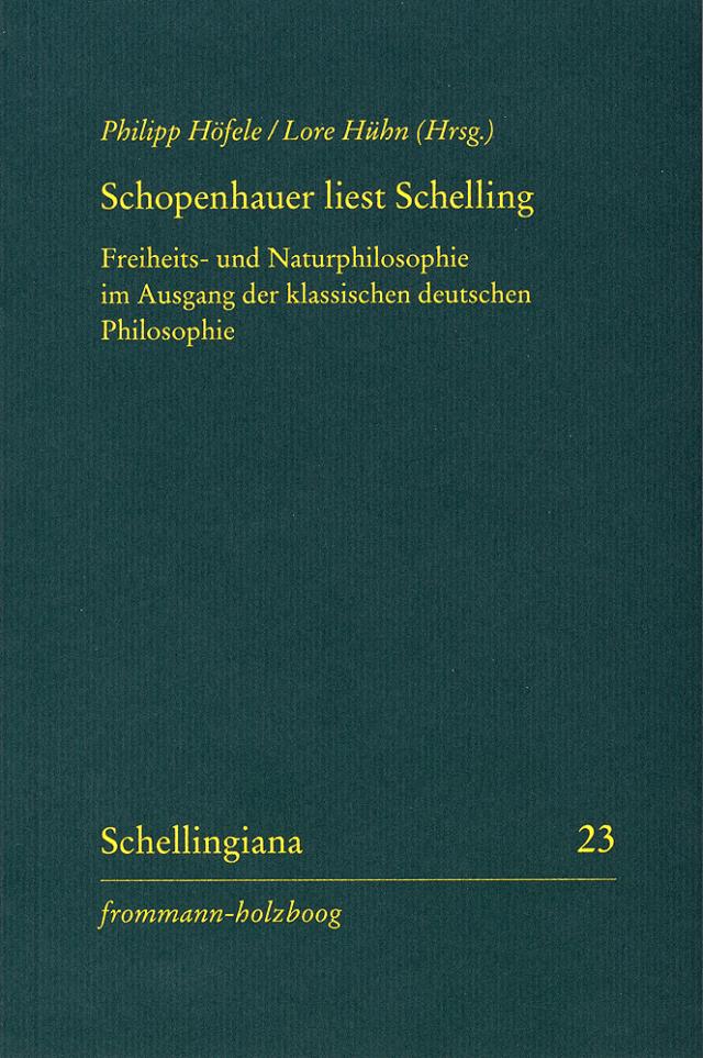 Schopenhauer liest Schelling