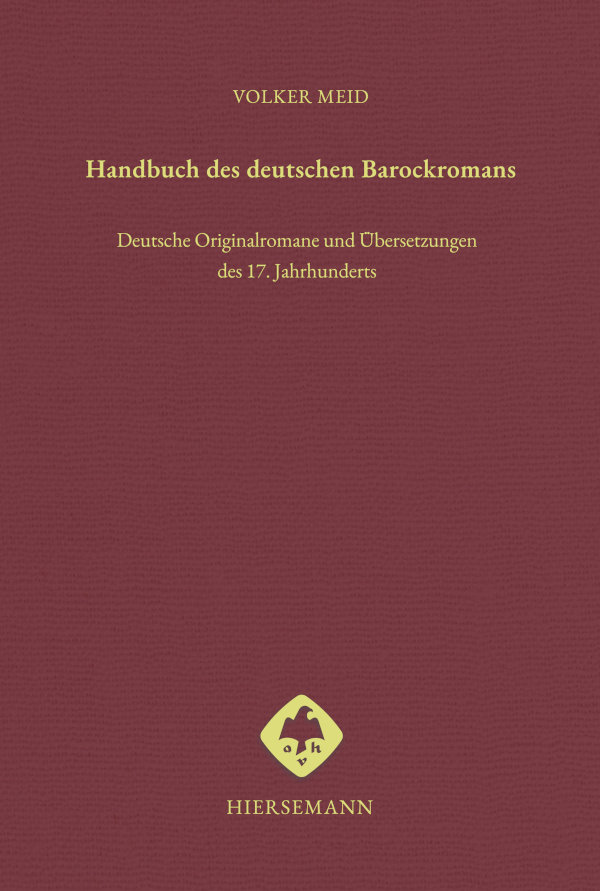 Handbuch des deutschen Barockromans