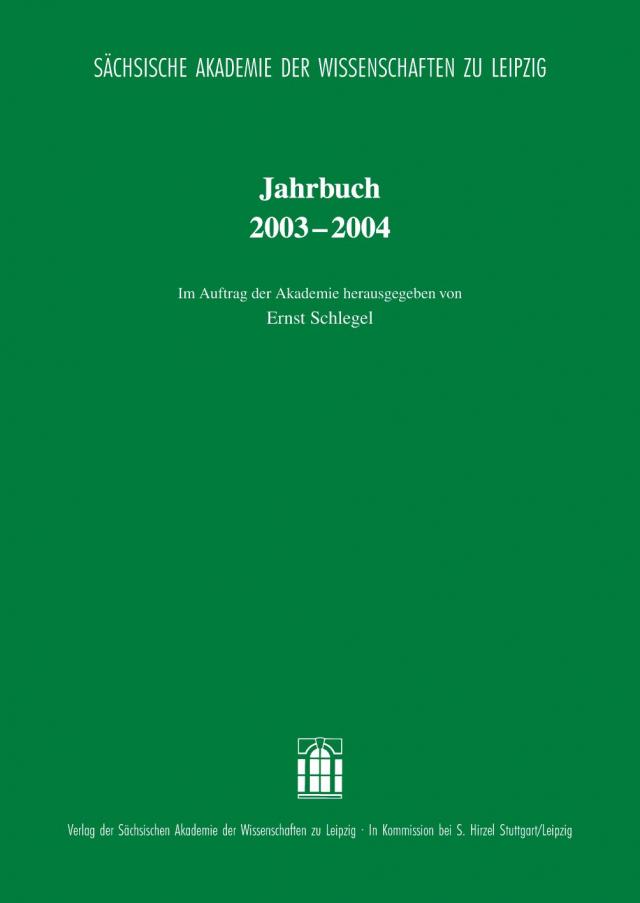 Jahrbuch 2003–2004