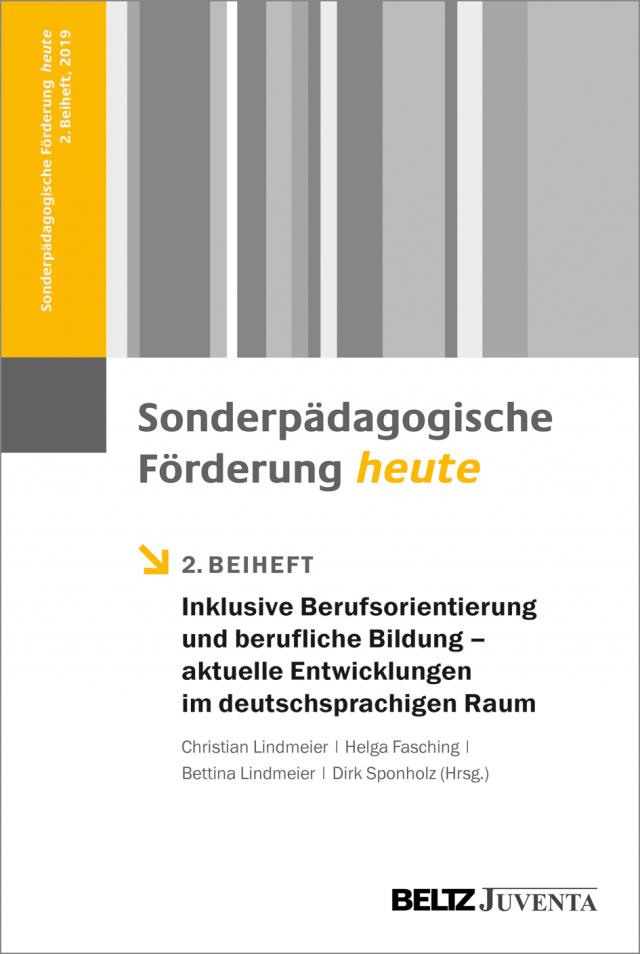 Inklusive Berufsorientierung und berufliche Bildung – aktuelle Entwicklungen im deutschsprachigen Raum