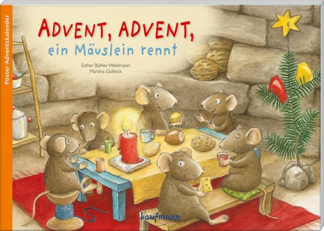 Advent, Advent, ein Mäuslein rennt. Ein Poster-Adventskalender zum Vorlesen