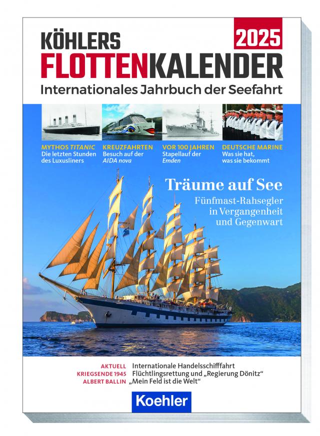 Köhlers FlottenKalender 2025