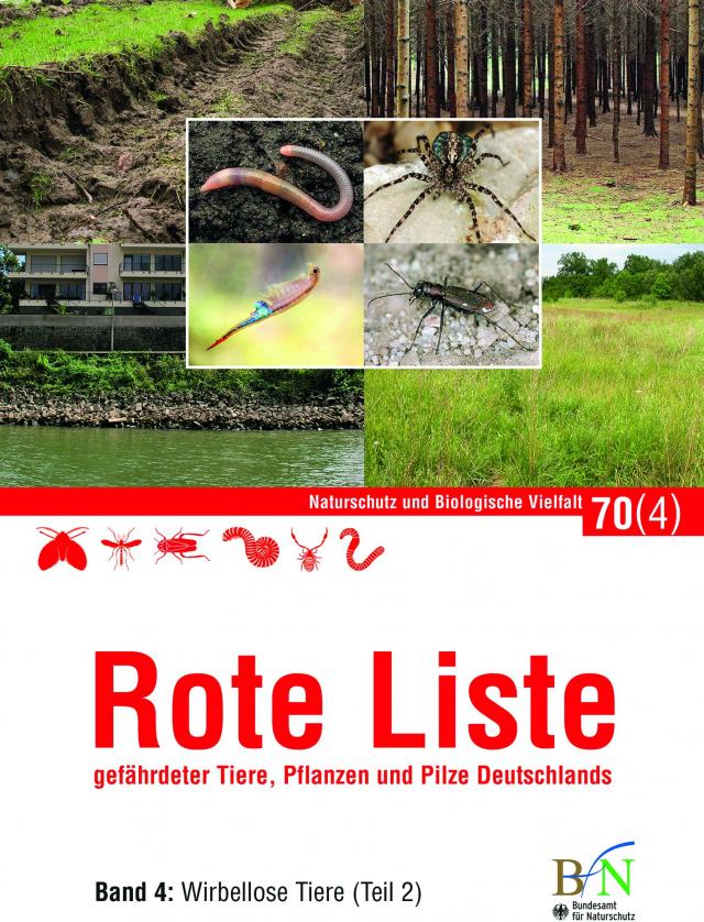 NaBiV Heft 70/4: Rote Liste gefährdeter Tiere, Pflanzen und Pilze Deutschlands - Band 4: Wirbellose Tiere (Teil 2)
