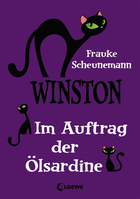 Winston (Band 4) - Im Auftrag der Ölsardine Katzen-Krimi für Kinder. Gebunden.