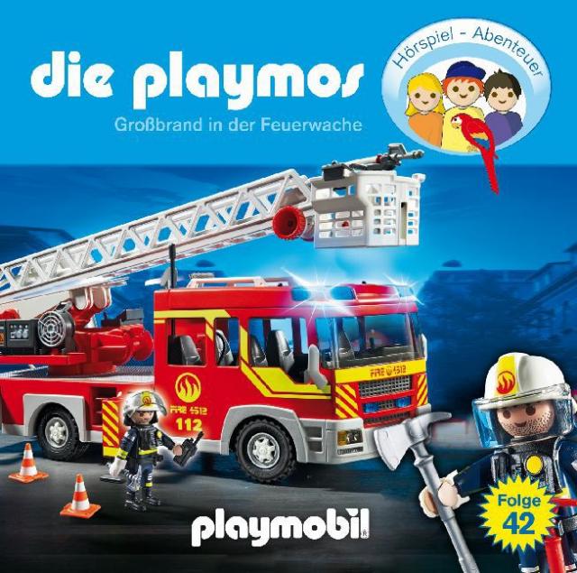 Die Playmos - Großbrand in der Feuerwache, 1 Audio-CD