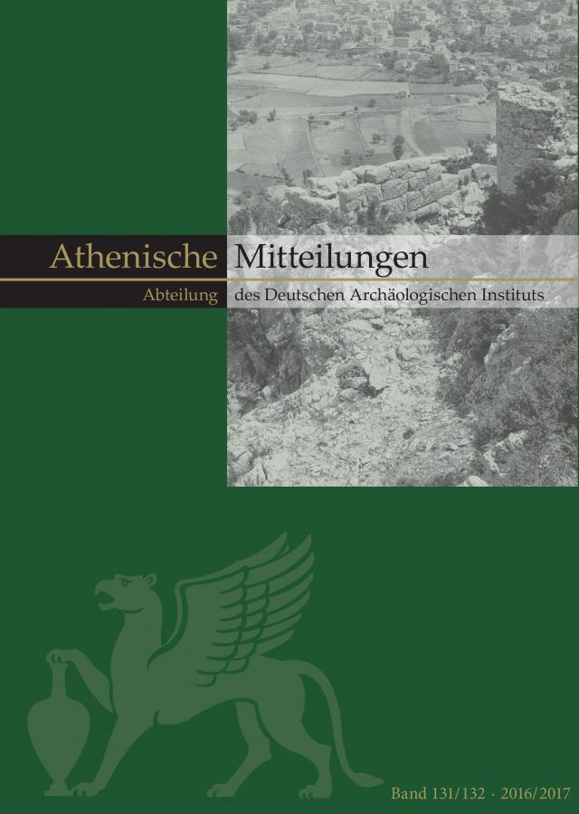 Mitteilungen des Deutschen Archäologischen Instituts, Athenische Abteilung