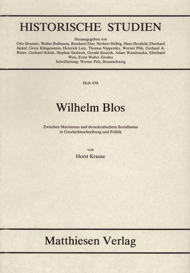 Wilhelm Blos