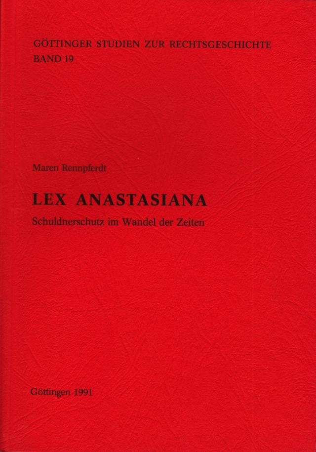 Lex Anastasiana