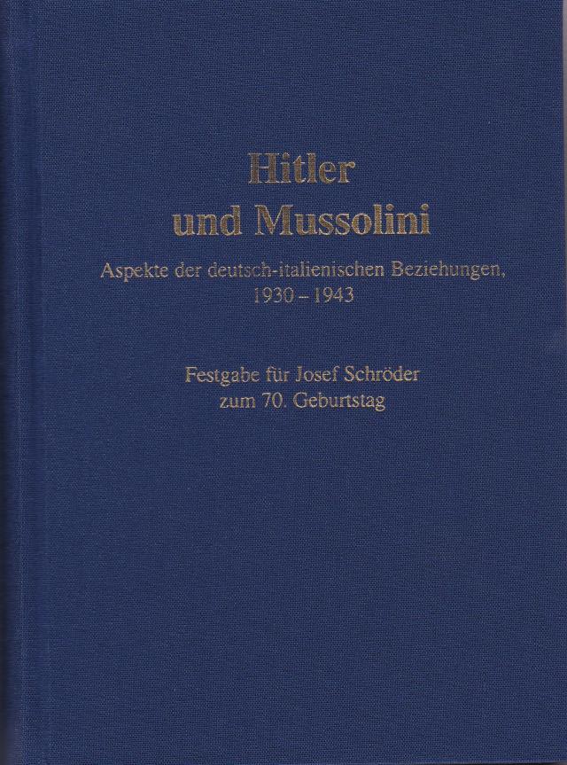 Hitler und Mussolini