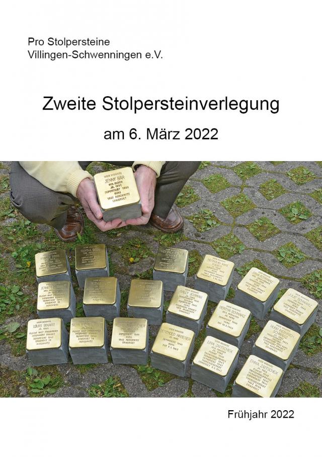 Zweite Stolpersteinverlegung am 6. März 2022