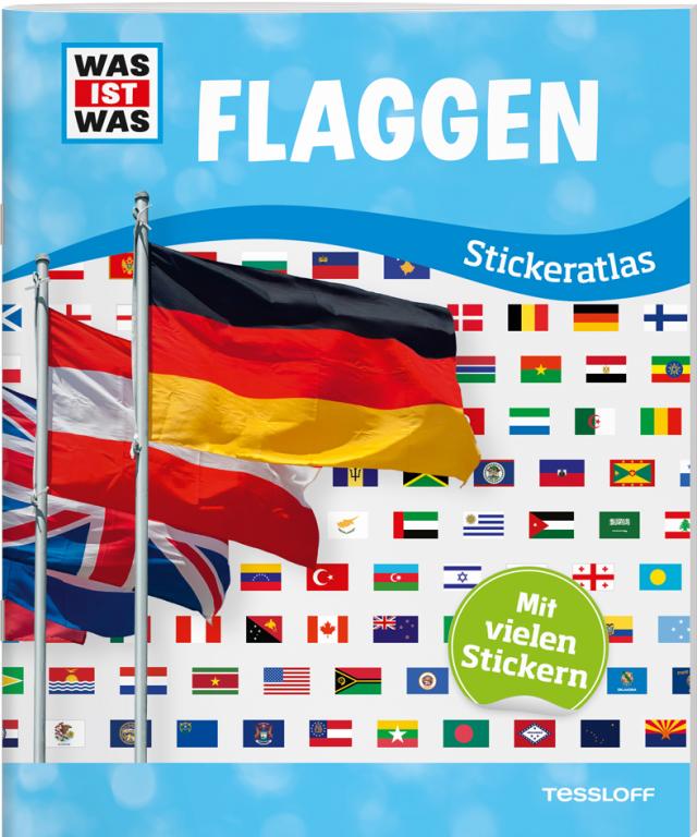 WAS IST WAS Sticker-Atlas Flaggen