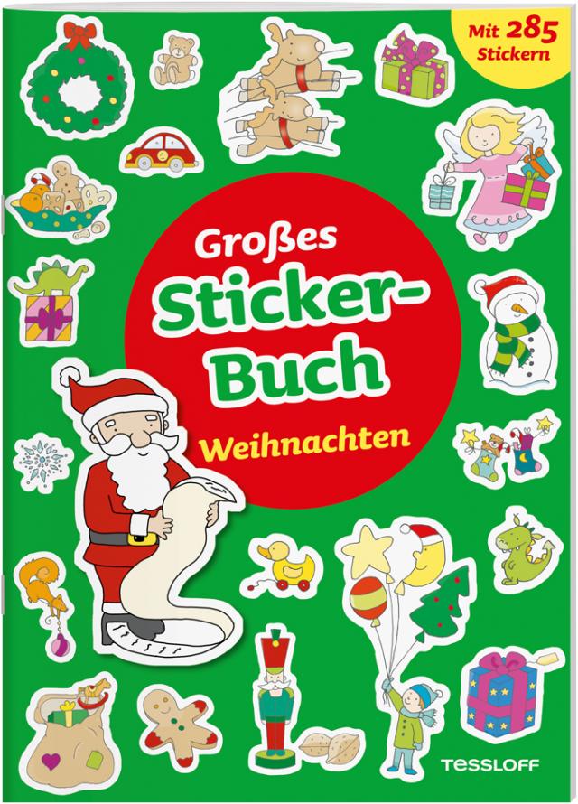 Großes Sticker-Buch Weihnachten
