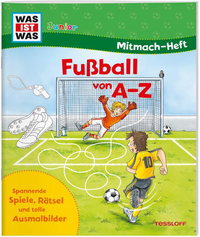 WIW Junior Mitmach-Heft Fußball von A bis Z