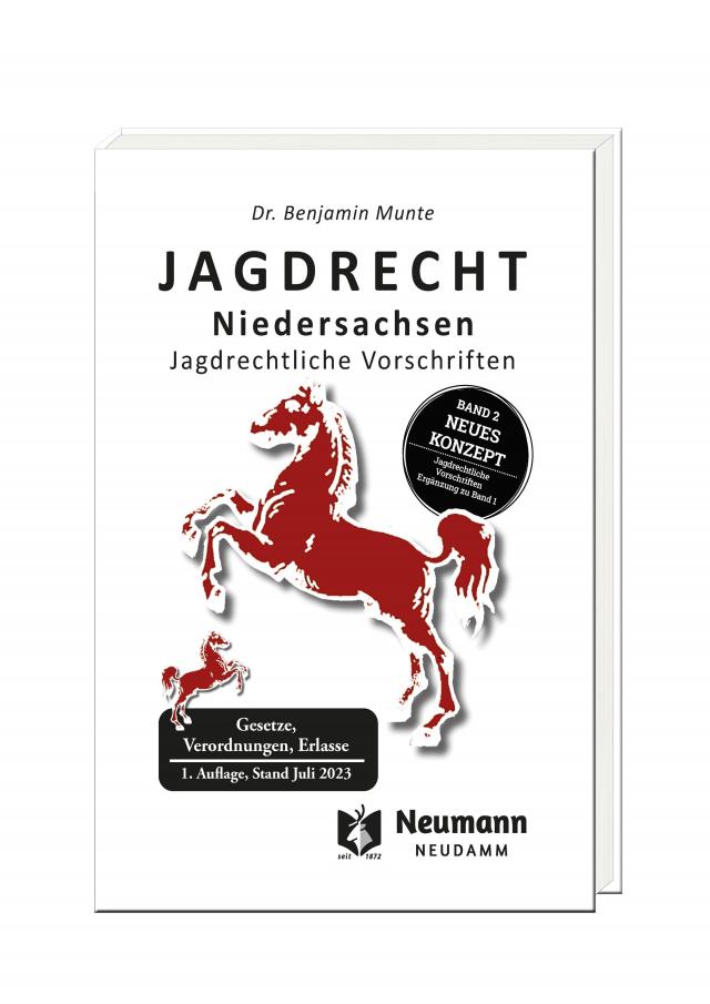 Jagdrecht Niedersachsen Bd. 2