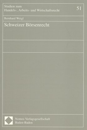 Schweizer Börsenrecht