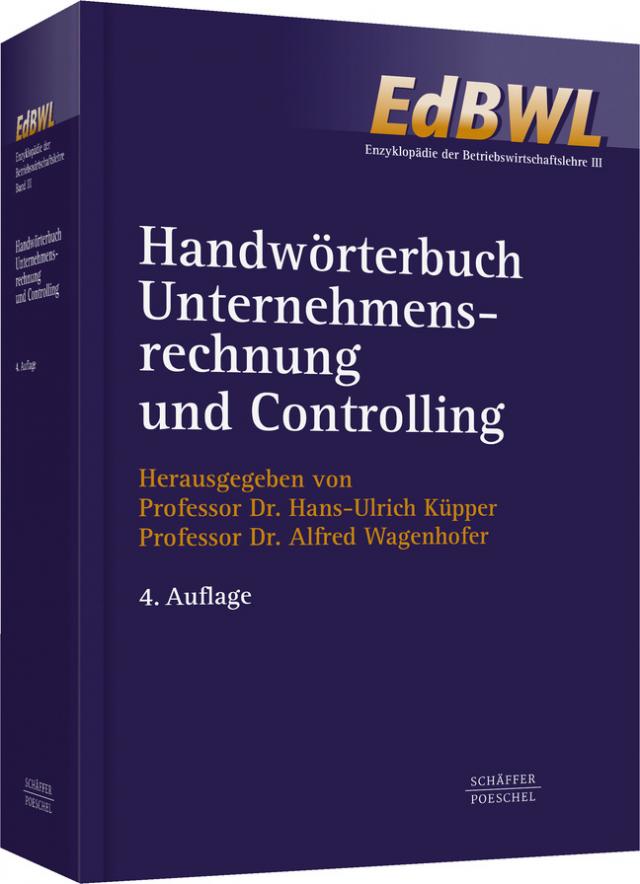 Handwörterbuch Unternehmensrechnung und Controlling (HWU)