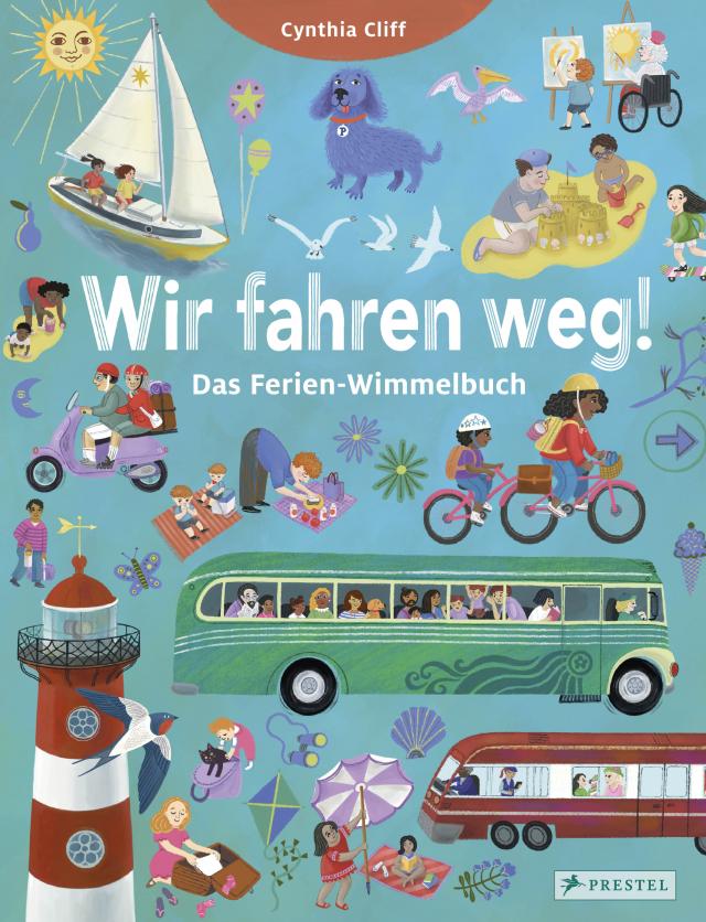 Wir fahren weg! Das Ferien-Wimmelbuch 27.03.2024. BB.